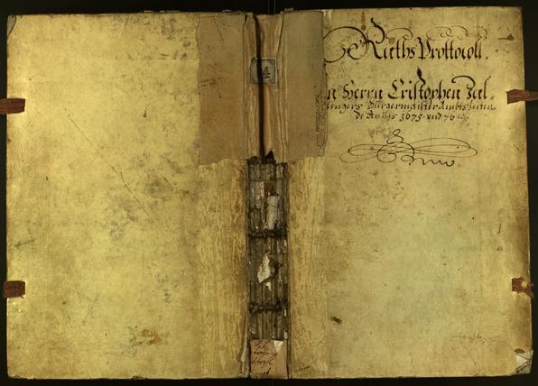 Archivio Storico della Città di Bolzano - BOhisto protocollo consiliare 1675 