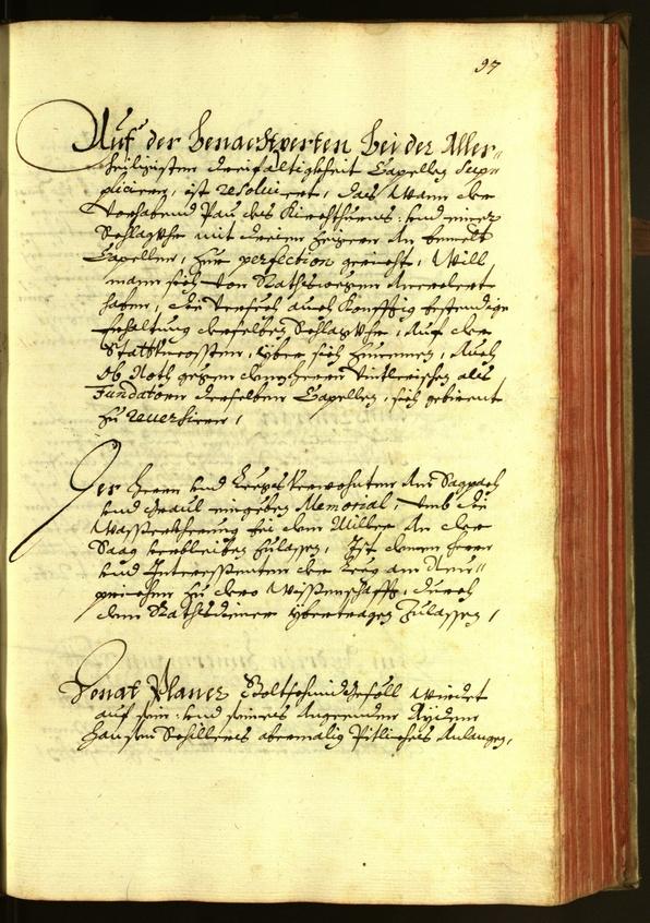 Civic Archives of Bozen-Bolzano - BOhisto Minutes of the council 1675 