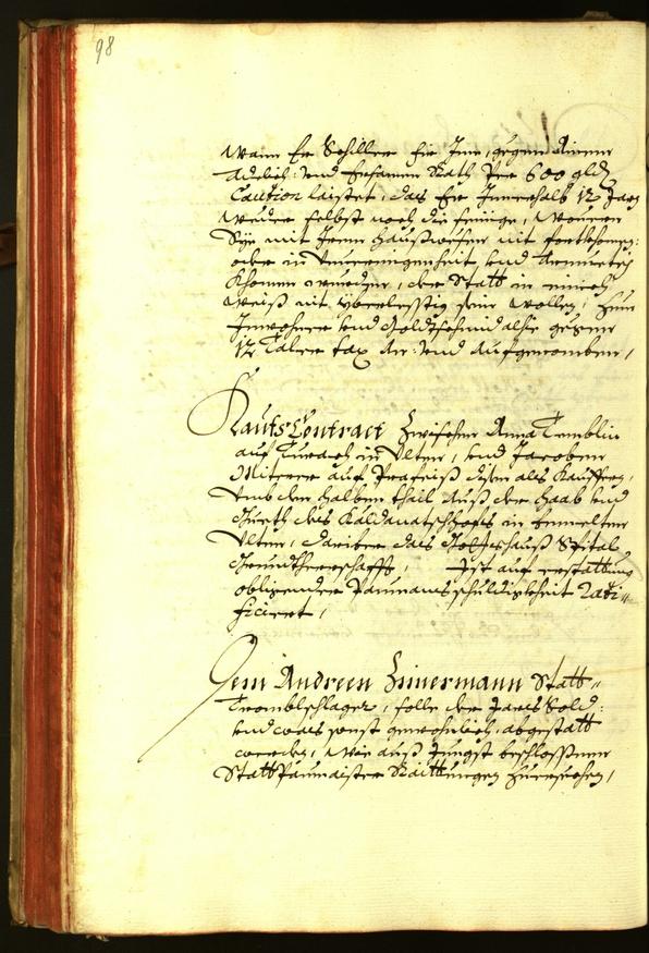 Stadtarchiv Bozen - BOhisto Ratsprotokoll 1675 