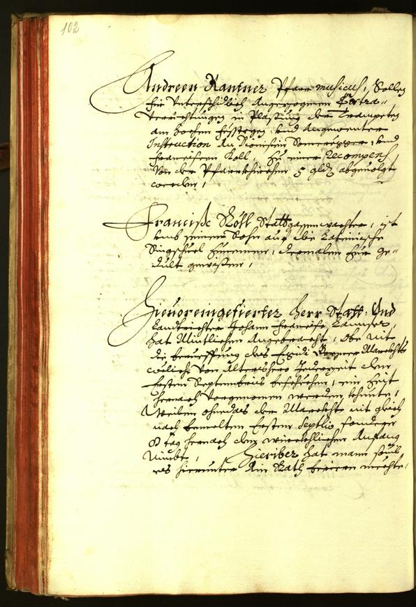 Stadtarchiv Bozen - BOhisto Ratsprotokoll 1675 