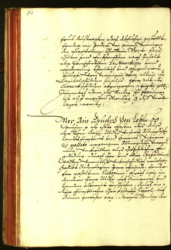 Stadtarchiv Bozen - BOhisto Ratsprotokoll 1675 