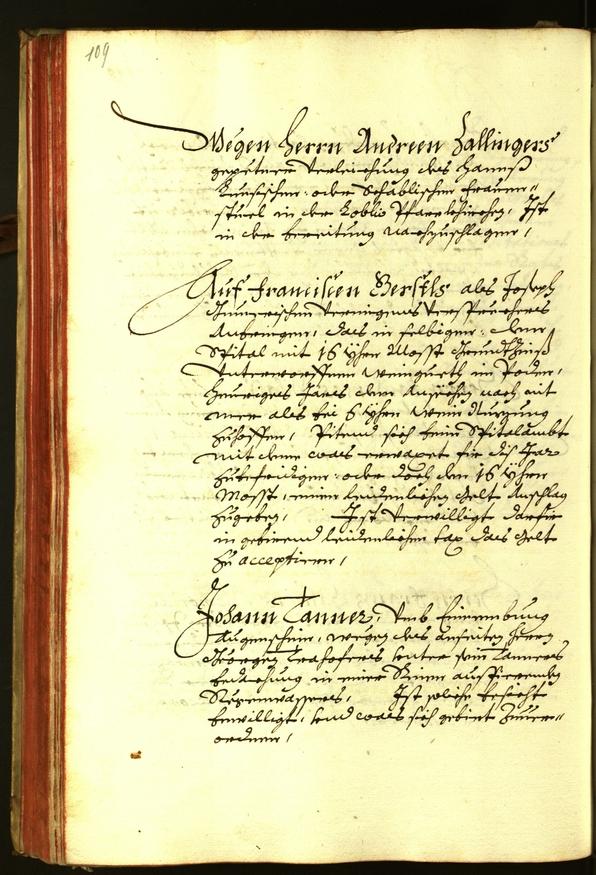 Stadtarchiv Bozen - BOhisto Ratsprotokoll 1675 