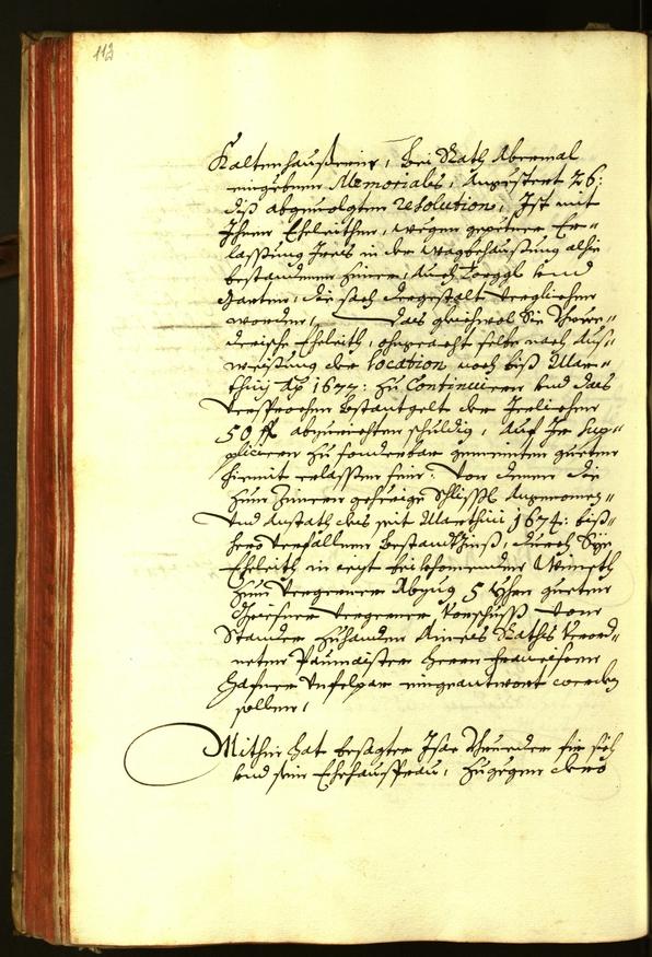 Civic Archives of Bozen-Bolzano - BOhisto Minutes of the council 1675 