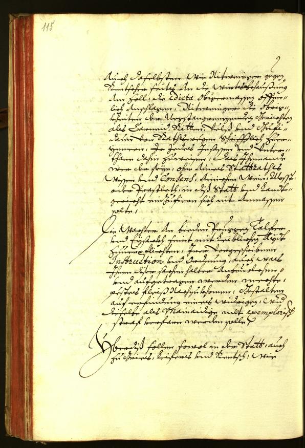 Stadtarchiv Bozen - BOhisto Ratsprotokoll 1675 