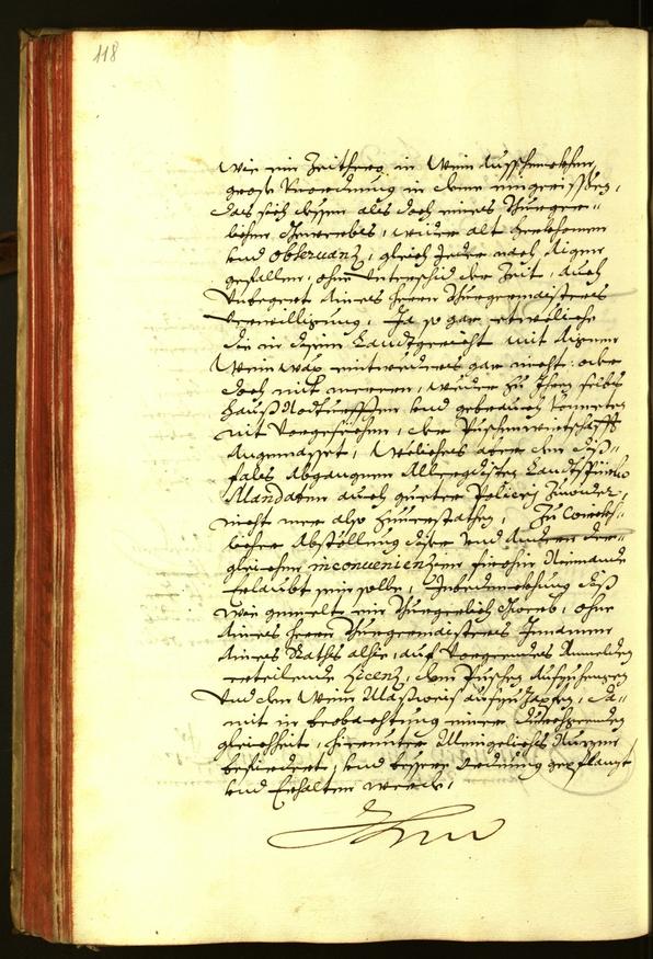 Stadtarchiv Bozen - BOhisto Ratsprotokoll 1675 