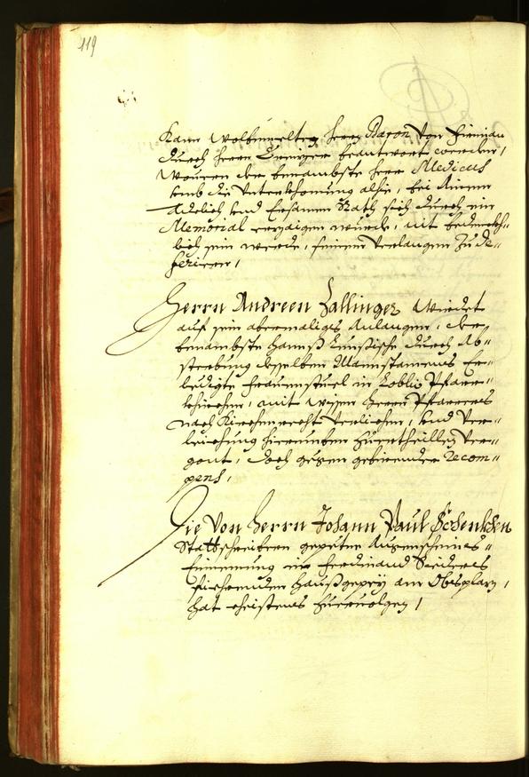 Stadtarchiv Bozen - BOhisto Ratsprotokoll 1675 