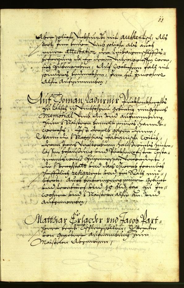 Stadtarchiv Bozen - BOhisto Ratsprotokoll 1675 