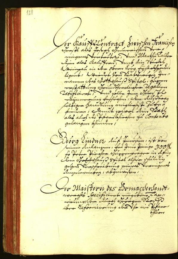 Stadtarchiv Bozen - BOhisto Ratsprotokoll 1675 