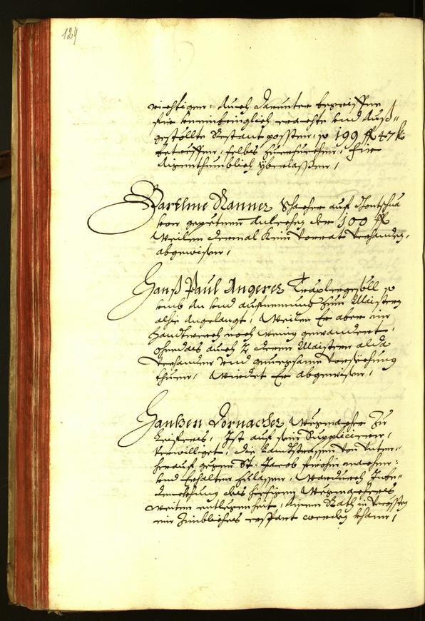 Stadtarchiv Bozen - BOhisto Ratsprotokoll 1675 