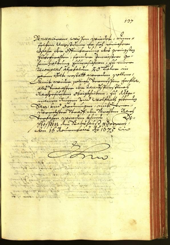 Civic Archives of Bozen-Bolzano - BOhisto Minutes of the council 1675 