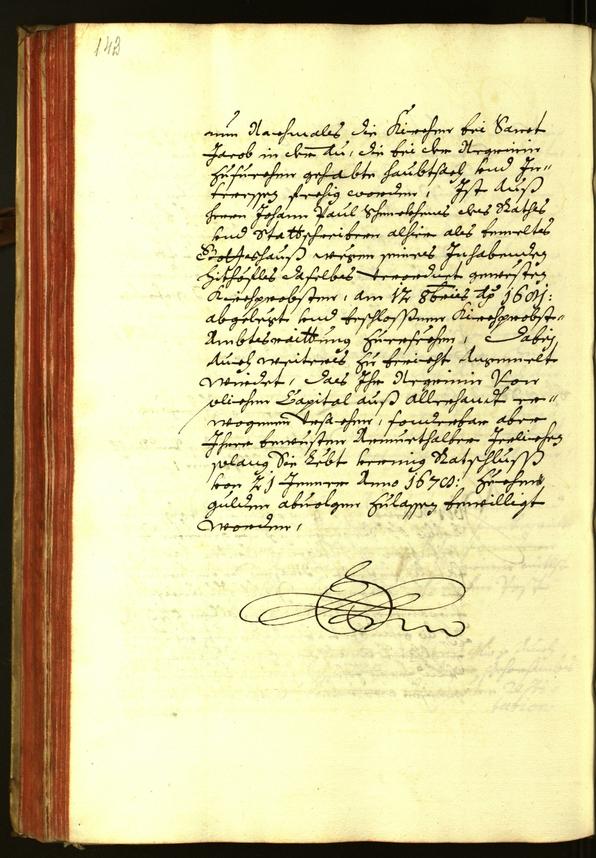 Stadtarchiv Bozen - BOhisto Ratsprotokoll 1675 