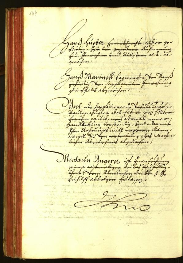 Civic Archives of Bozen-Bolzano - BOhisto Minutes of the council 1675 