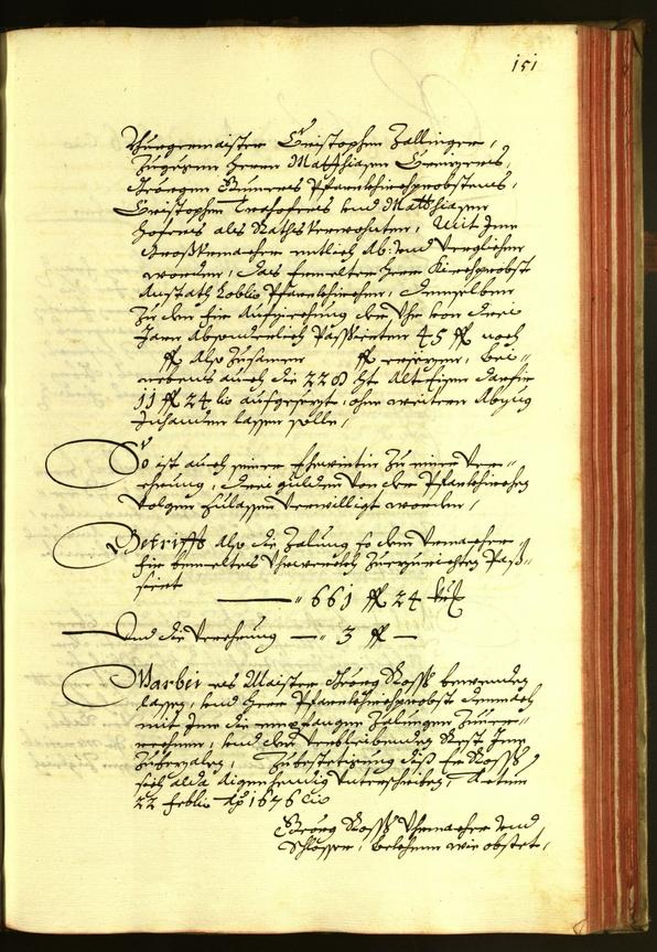 Civic Archives of Bozen-Bolzano - BOhisto Minutes of the council 1675 