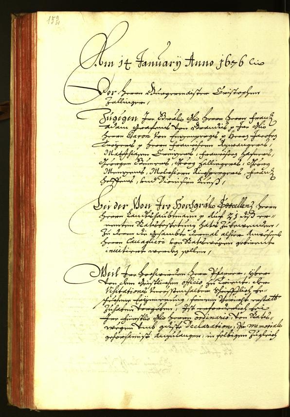 Civic Archives of Bozen-Bolzano - BOhisto Minutes of the council 1675 