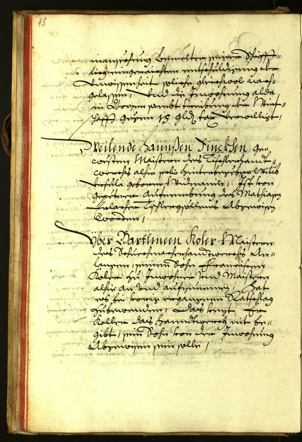 Stadtarchiv Bozen - BOhisto Ratsprotokoll 1675 