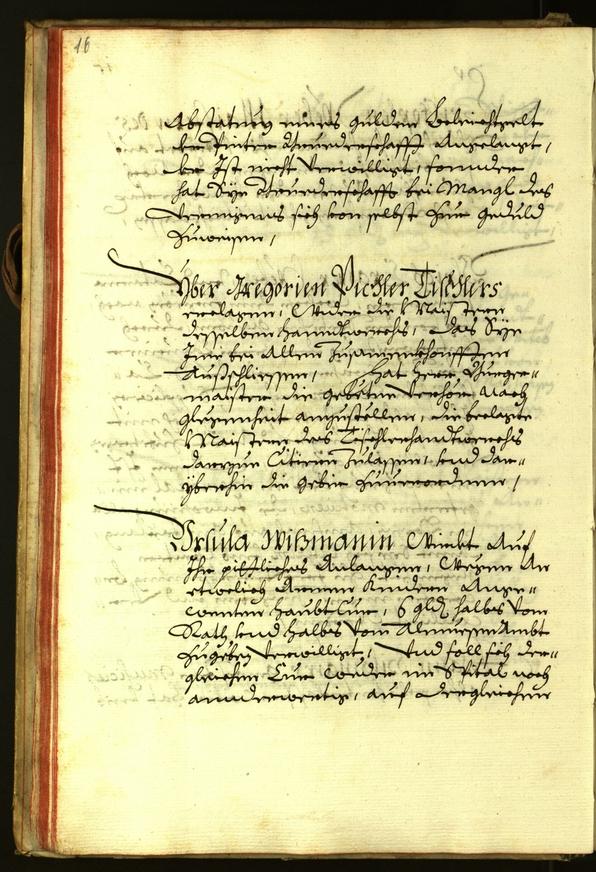 Stadtarchiv Bozen - BOhisto Ratsprotokoll 1675 