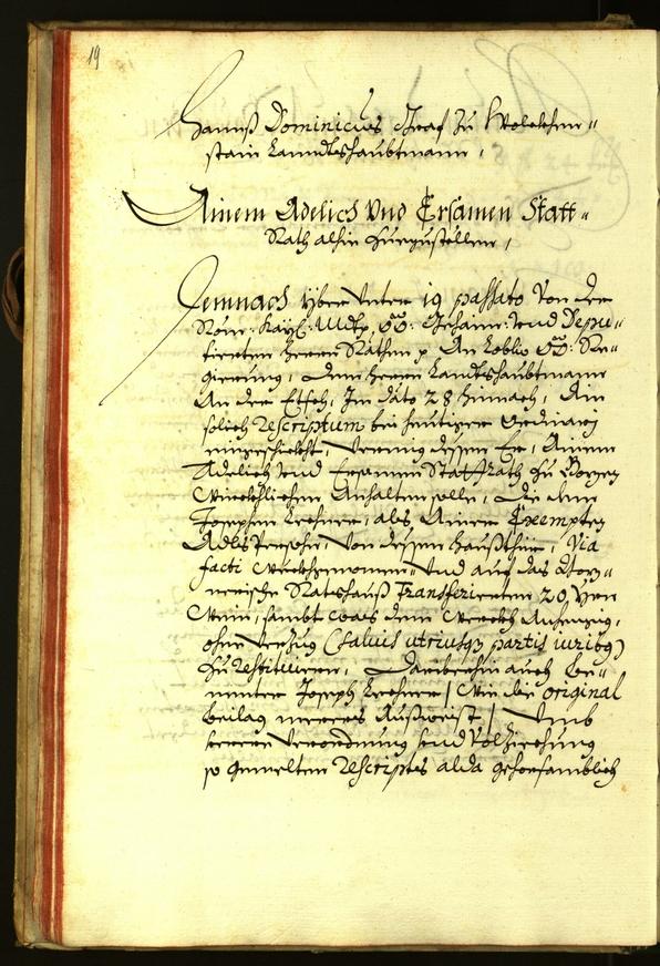 Civic Archives of Bozen-Bolzano - BOhisto Minutes of the council 1675 