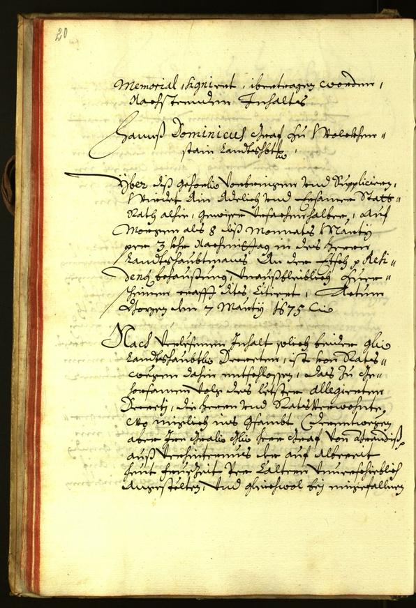 Civic Archives of Bozen-Bolzano - BOhisto Minutes of the council 1675 