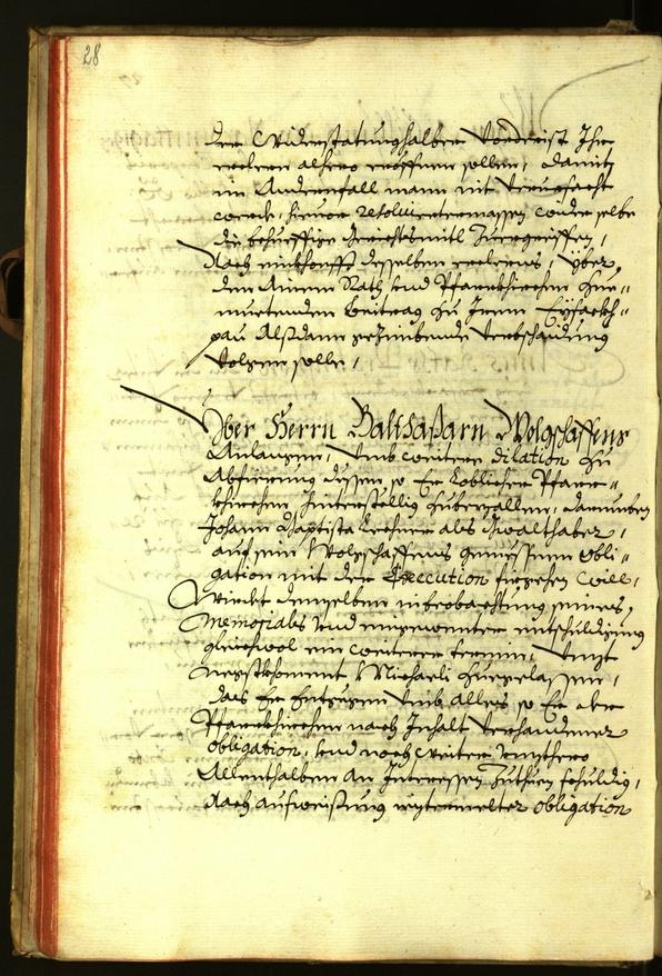 Stadtarchiv Bozen - BOhisto Ratsprotokoll 1675 