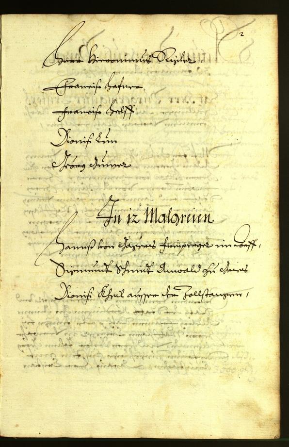 Civic Archives of Bozen-Bolzano - BOhisto Minutes of the council 1675 