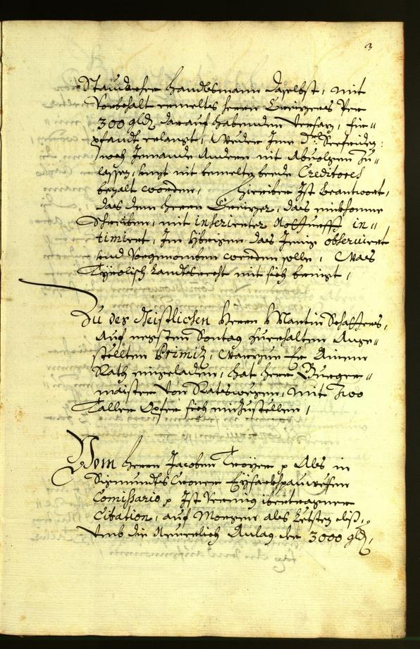 Stadtarchiv Bozen - BOhisto Ratsprotokoll 1675 