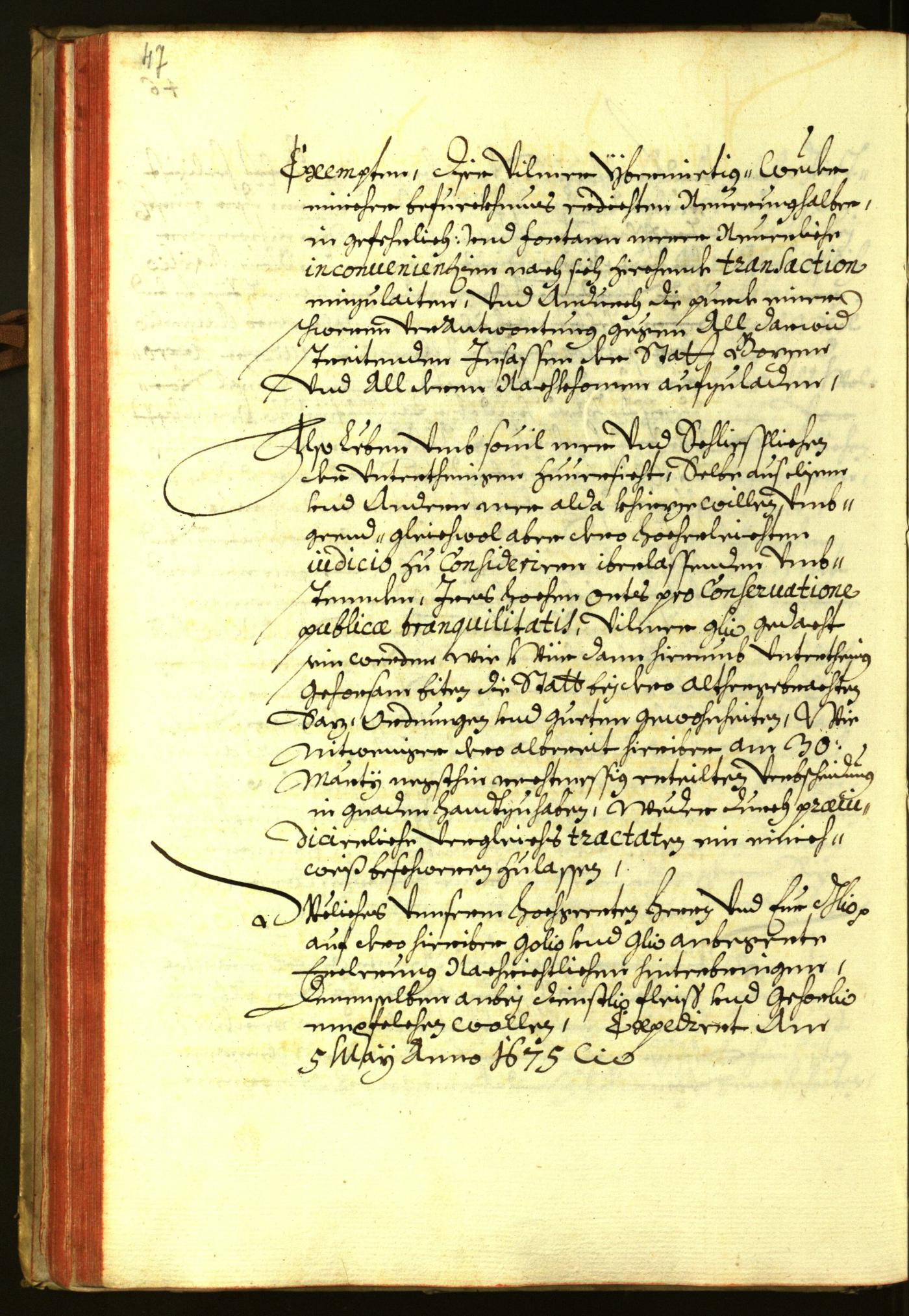 Archivio Storico della Città di Bolzano - BOhisto protocollo consiliare 1675 