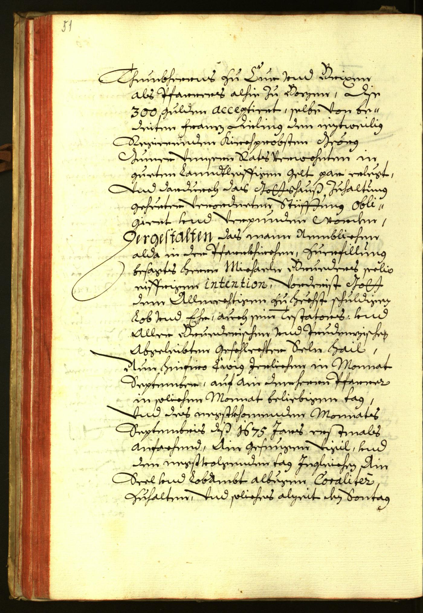 Stadtarchiv Bozen - BOhisto Ratsprotokoll 1675 