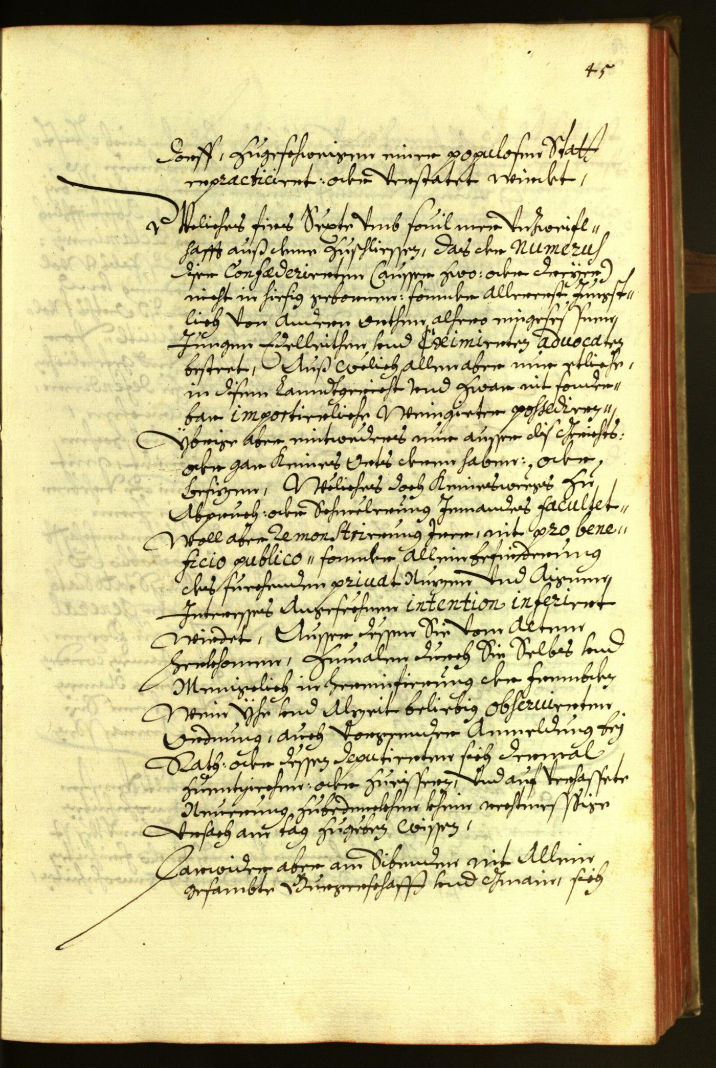 Stadtarchiv Bozen - BOhisto Ratsprotokoll 1675 