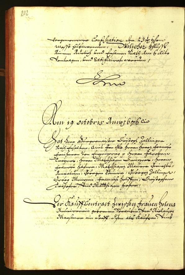 Civic Archives of Bozen-Bolzano - BOhisto Minutes of the council 1676 