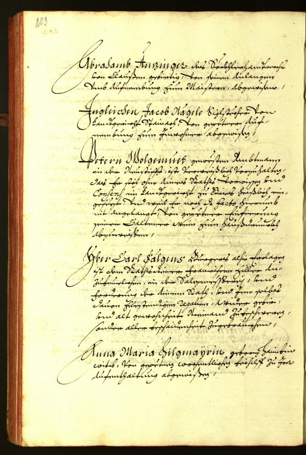 Stadtarchiv Bozen - BOhisto Ratsprotokoll 1676 