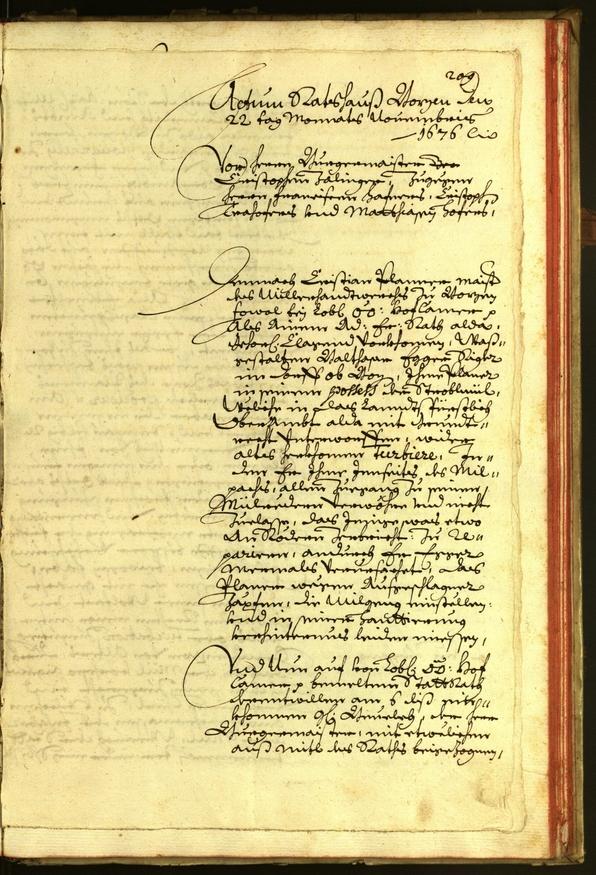 Civic Archives of Bozen-Bolzano - BOhisto Minutes of the council 1676 