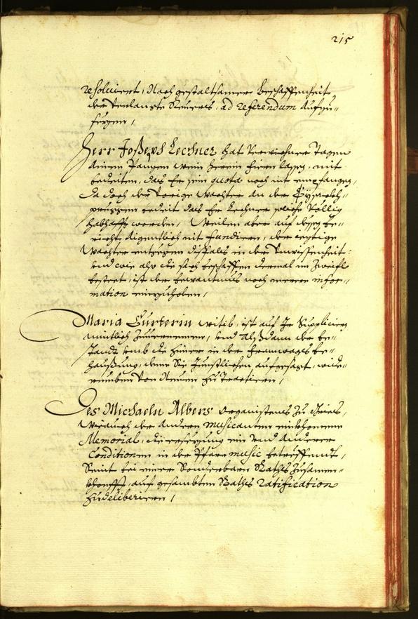 Stadtarchiv Bozen - BOhisto Ratsprotokoll 1676 