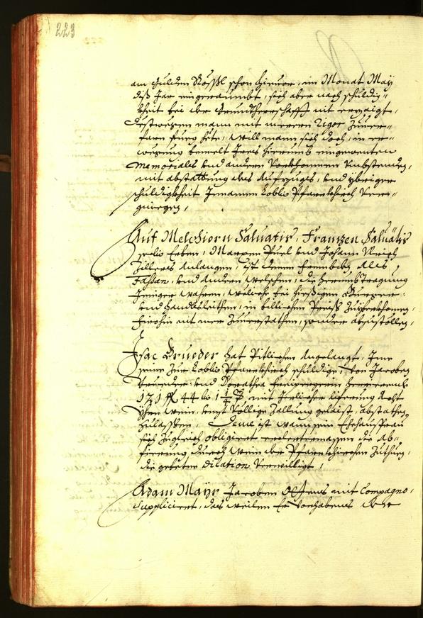 Stadtarchiv Bozen - BOhisto Ratsprotokoll 1676 