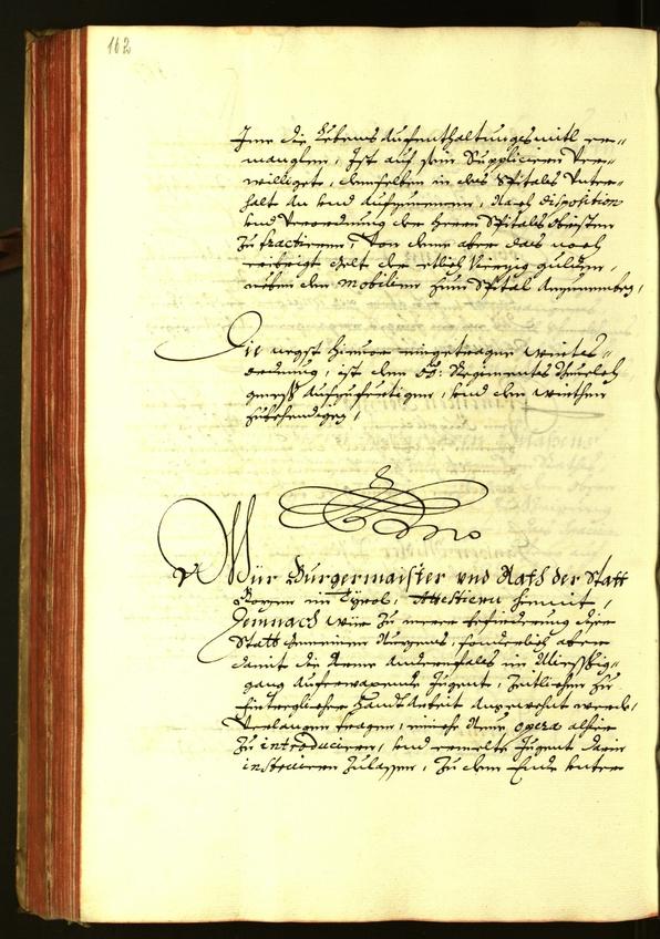 Stadtarchiv Bozen - BOhisto Ratsprotokoll 1676 