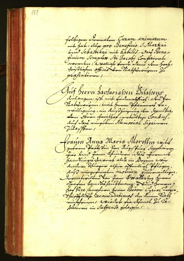 Stadtarchiv Bozen - BOhisto Ratsprotokoll 1676 