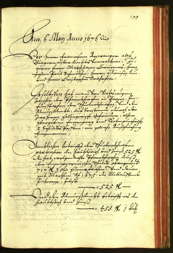 Civic Archives of Bozen-Bolzano - BOhisto Minutes of the council 1676 