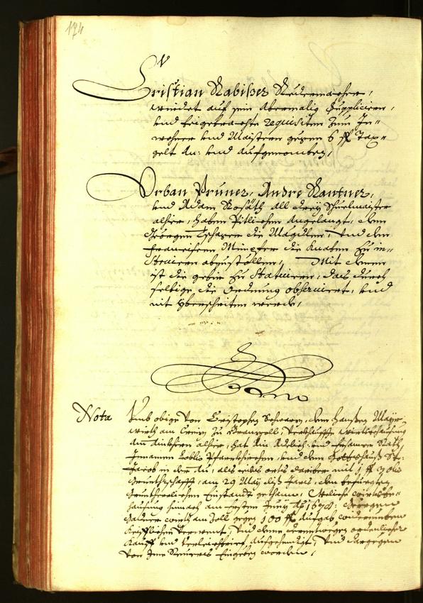 Civic Archives of Bozen-Bolzano - BOhisto Minutes of the council 1676 