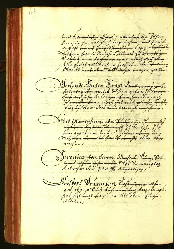 Stadtarchiv Bozen - BOhisto Ratsprotokoll 1676 