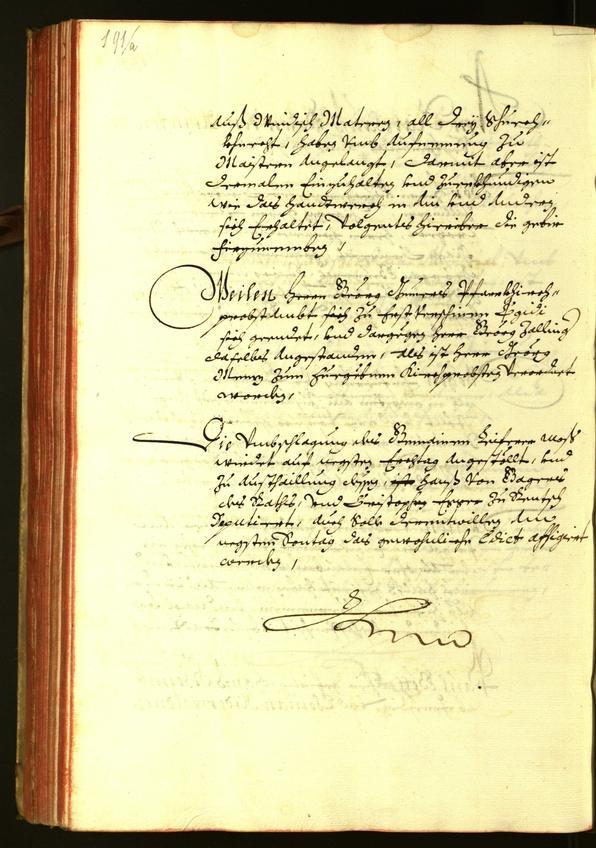 Stadtarchiv Bozen - BOhisto Ratsprotokoll 1676 