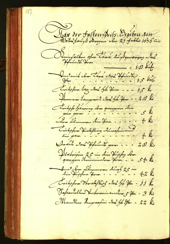 Stadtarchiv Bozen - BOhisto Ratsprotokoll 1676 