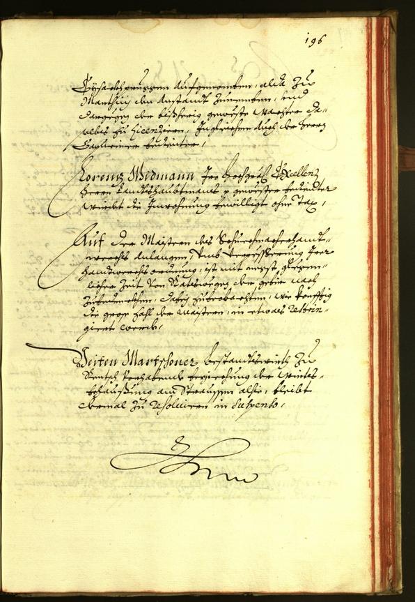 Stadtarchiv Bozen - BOhisto Ratsprotokoll 1676 