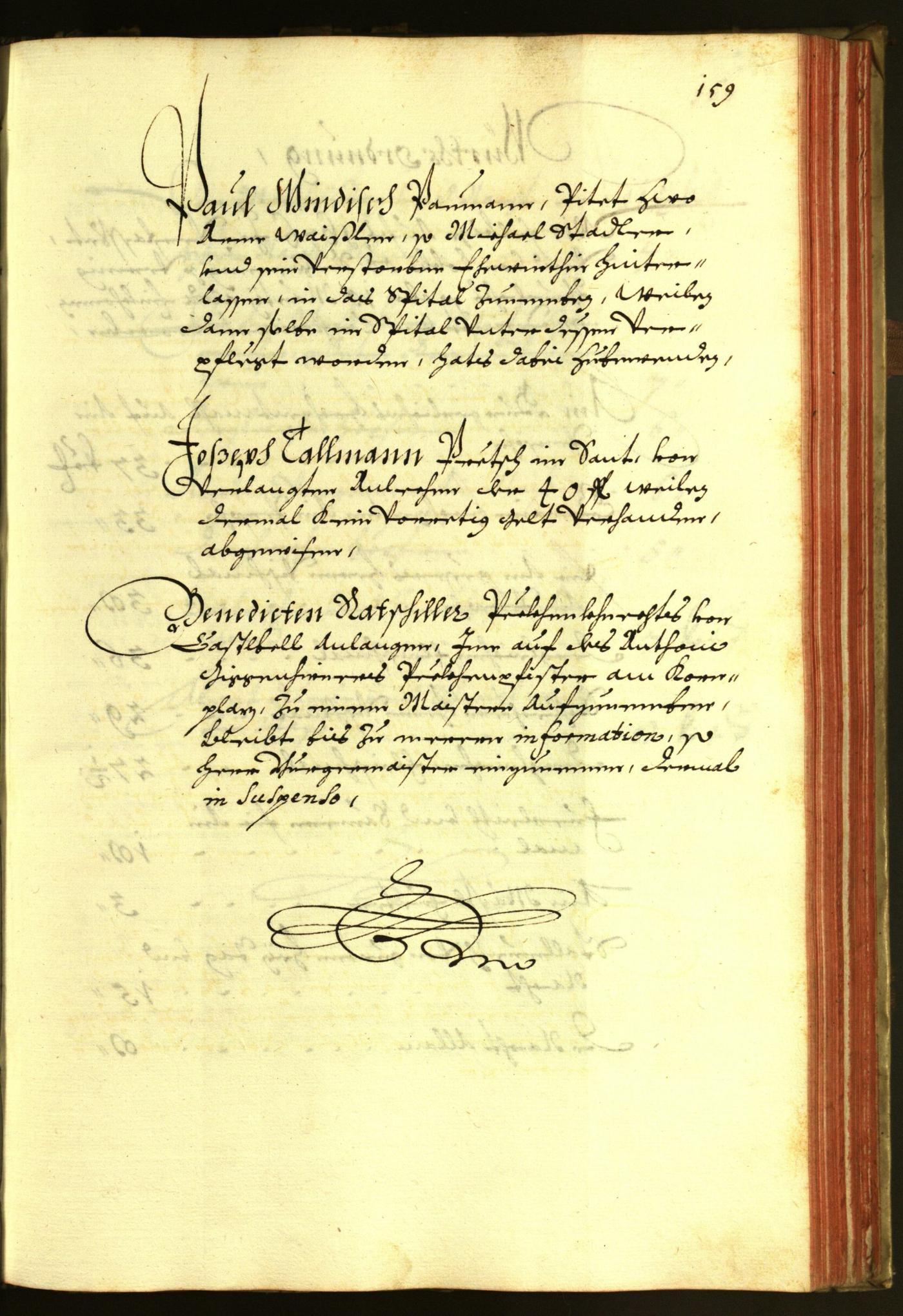 Stadtarchiv Bozen - BOhisto Ratsprotokoll 1676 