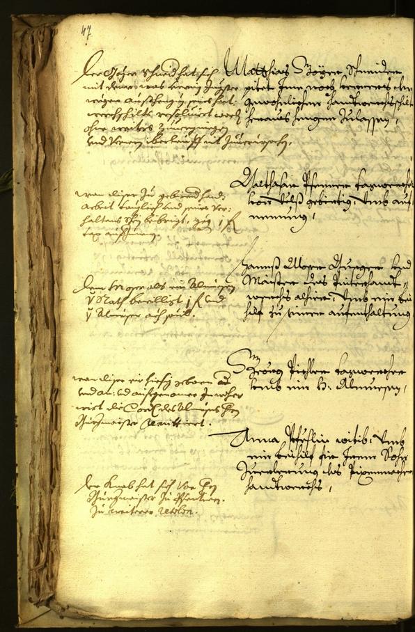 Stadtarchiv Bozen - BOhisto Ratsprotokoll 1677 