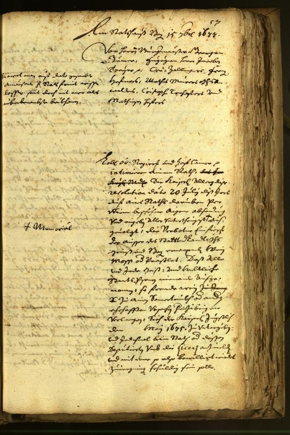 Civic Archives of Bozen-Bolzano - BOhisto Minutes of the council 1677 