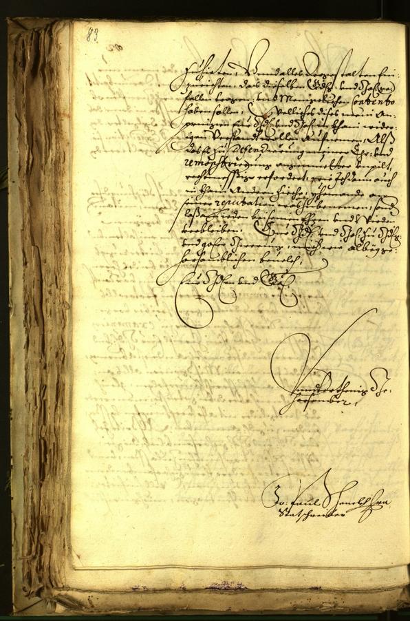 Stadtarchiv Bozen - BOhisto Ratsprotokoll 1677 