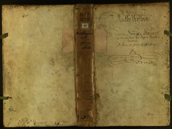 Civic Archives of Bozen-Bolzano - BOhisto Minutes of the council 1677 