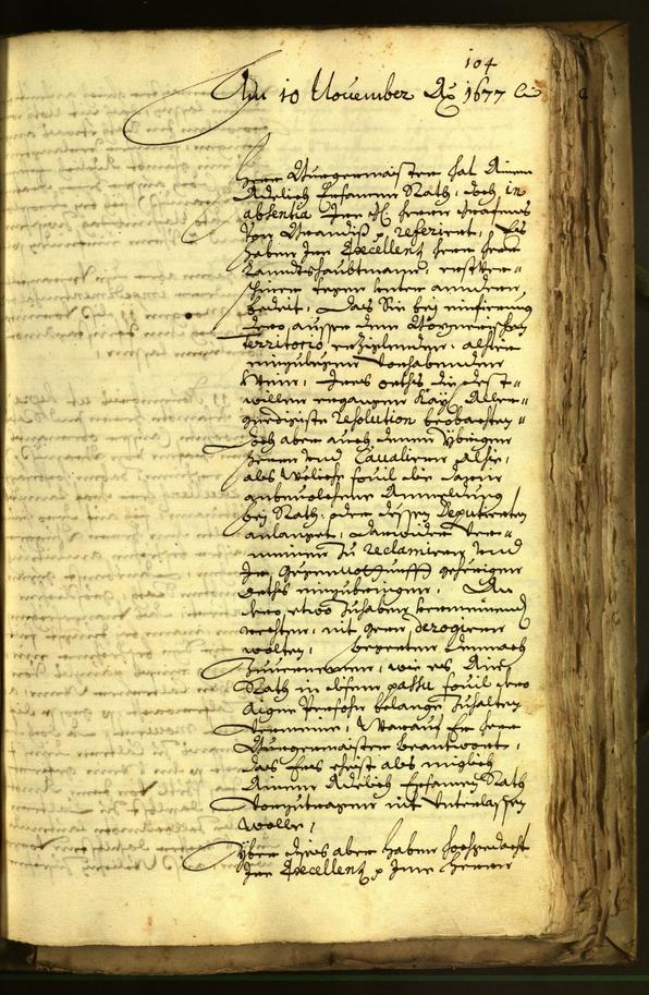 Civic Archives of Bozen-Bolzano - BOhisto Minutes of the council 1677 