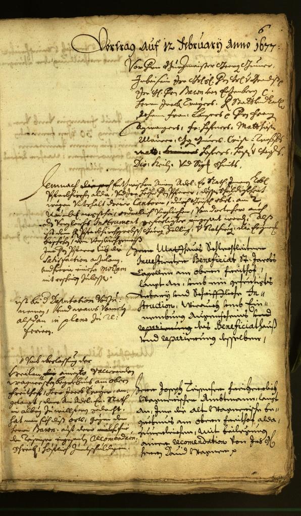 Civic Archives of Bozen-Bolzano - BOhisto Minutes of the council 1677 