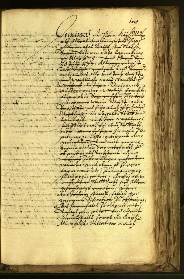 Archivio Storico della Città di Bolzano - BOhisto protocollo consiliare 1677 