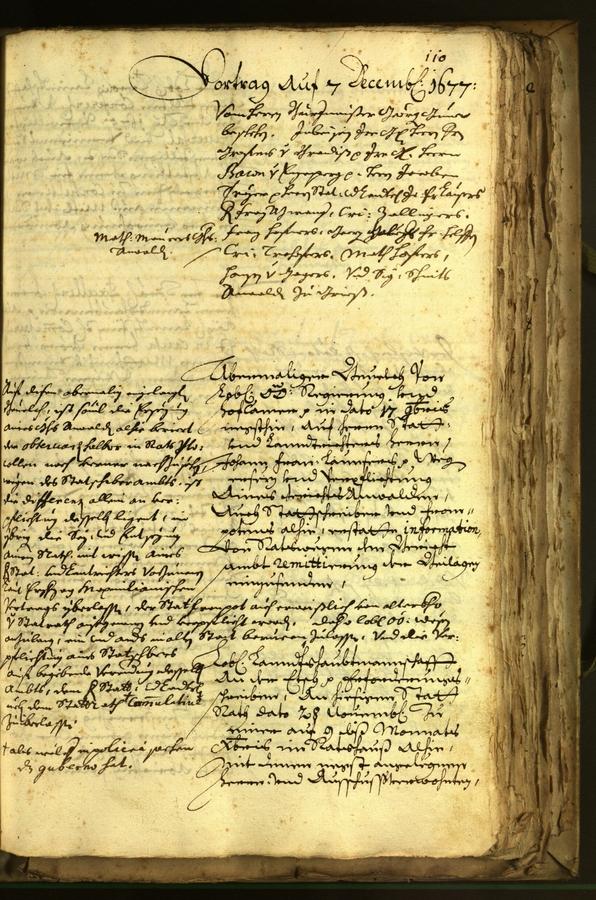 Civic Archives of Bozen-Bolzano - BOhisto Minutes of the council 1677 